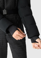 Mackage Lorelle Fur-hood Bonded Fleece ski Suit Black