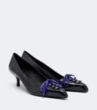 Prada Bow-detail leather pumps