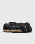 Birkenstock Arizona Bb Shearling Teddy Laf Black - Womens - Sandals & Slides