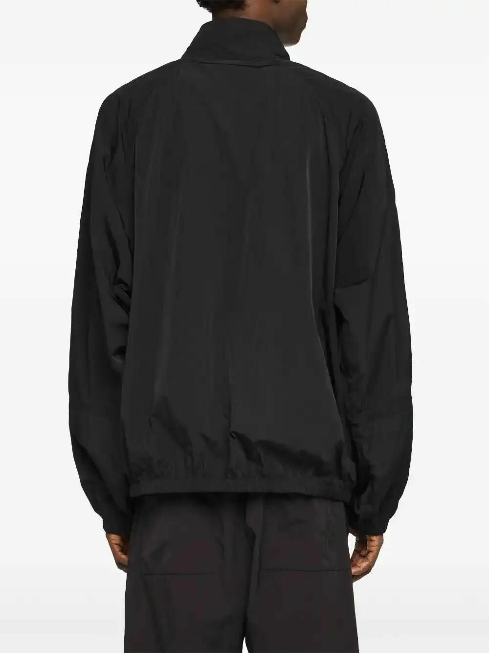 JW ANDERSON ブラックナイロンジャケット JW Anderson zip-up Track Jacket | Black | FARFETCH