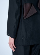 Yohji Yamamoto Cut-Off Single-Breasted Blazer
