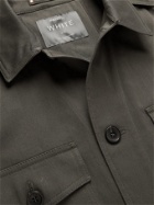 PRIVATE WHITE V.C. - The Safari Brushed Cotton-Twill Jacket - Green - S