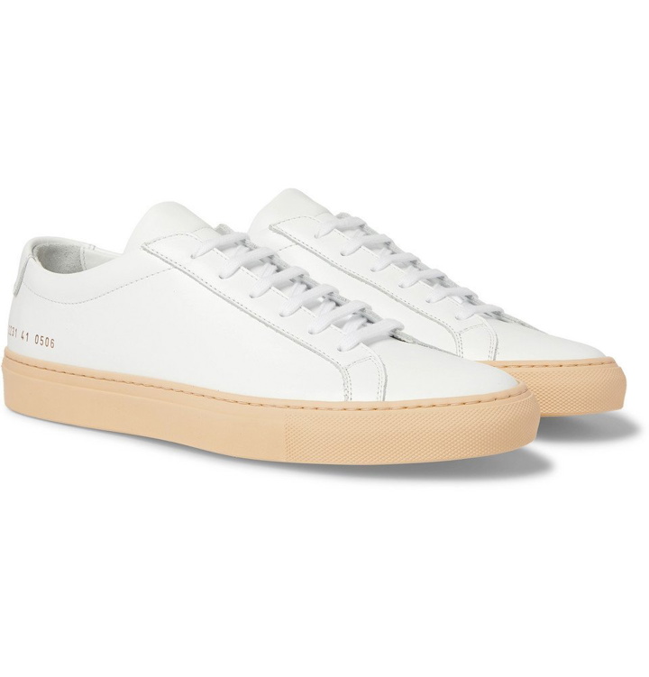 Photo: Common Projects - Achilles Vintage Leather Sneakers - White