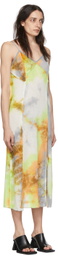 PERVERZE Green Polyester Maxi Dress