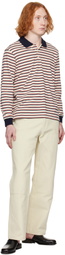 Dunst Multicolor Multi Stripe Collared Polo