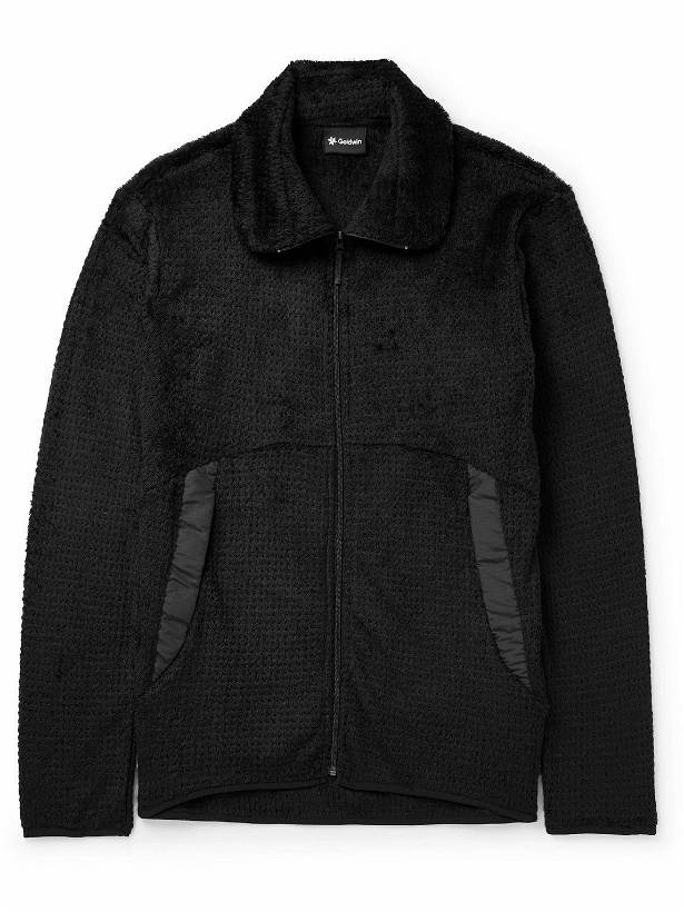 Photo: Goldwin - Ripstop-Trimmed Polartec® High Loft™ Fleece Jacket - Black