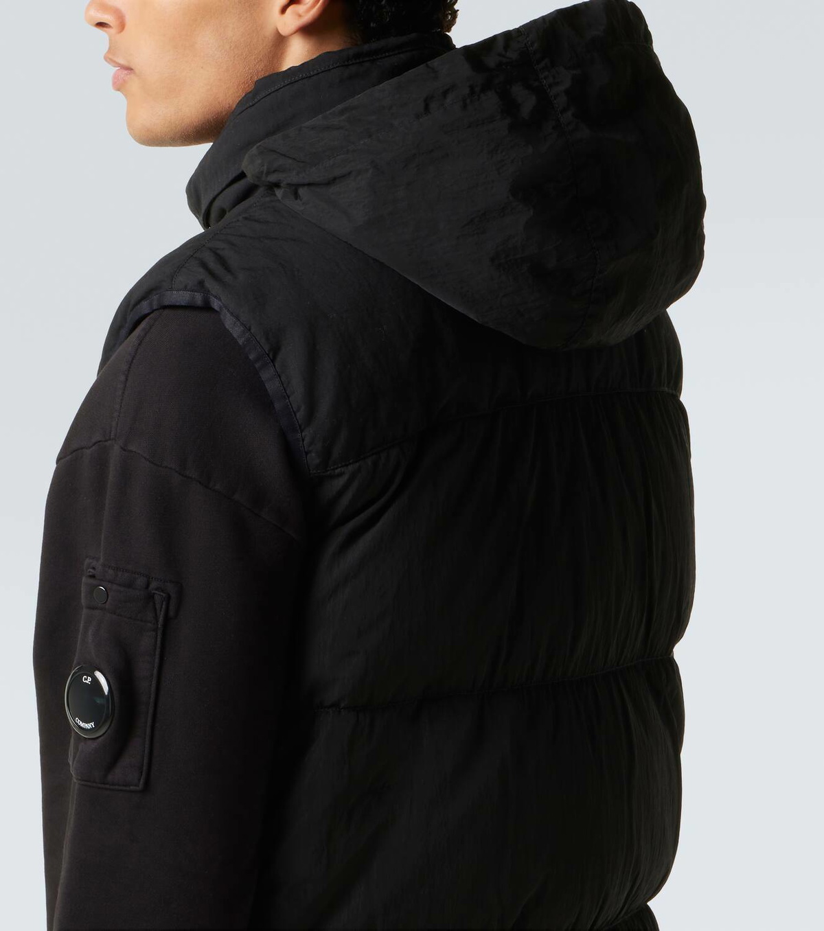C.P. Company Hooded down vest