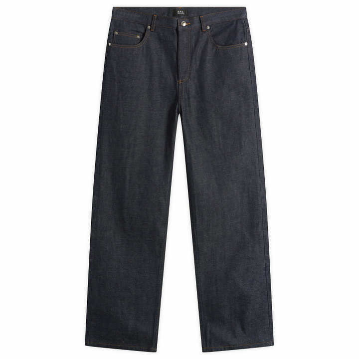 Photo: A.P.C. Men's Fairfax Jean in Indigo