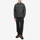 Moncler Men's Frema Micro Soft Nylon Overshirt in Black
