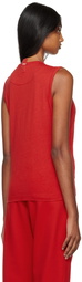 Marc Jacobs Red 'The Tank' Tank Top