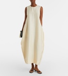Róhe Linen and silk-blend maxi dress