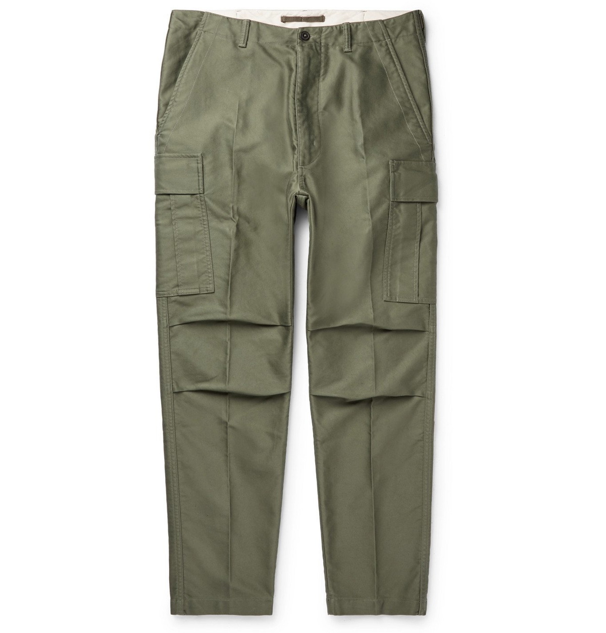 TOM FORD - Cotton-Twill Cargo Trousers - Green TOM FORD