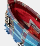 Vivienne Westwood Heather tartan canvas shoulder bag