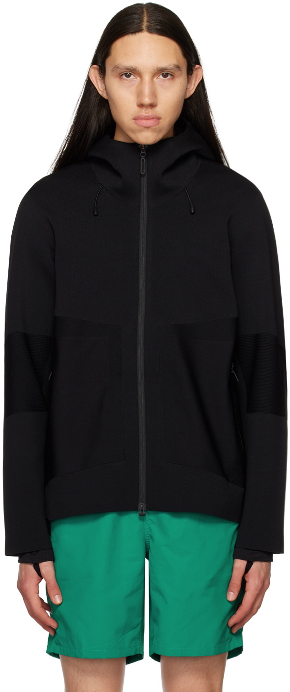 Descente ALLTERRAIN Black FusionKnit Hoodie Descente ALLTERRAIN