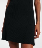 Balenciaga Wool-blend polo dress