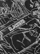 Enfants Riches Déprimés - Principe De L'Amour Embroidered Leather Jacket - Black