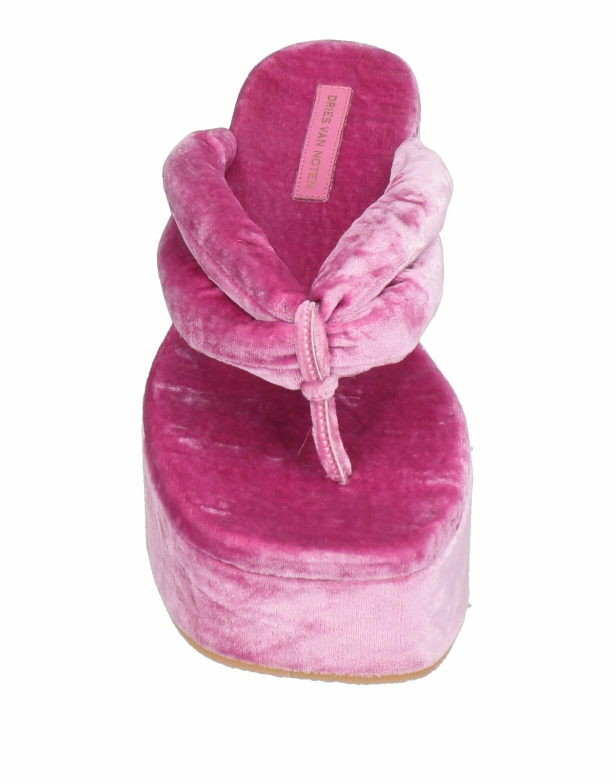 Dries Van Noten Womens Thong sandal in Pink