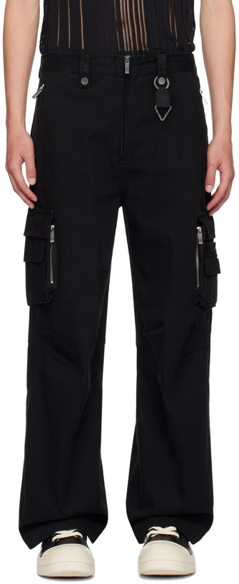 Photo: C2H4 Black Construction Cargo Pants