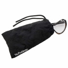 Le Specs x No Problemo Iris Sunglasses in Black/Tort/Smoke Grad 