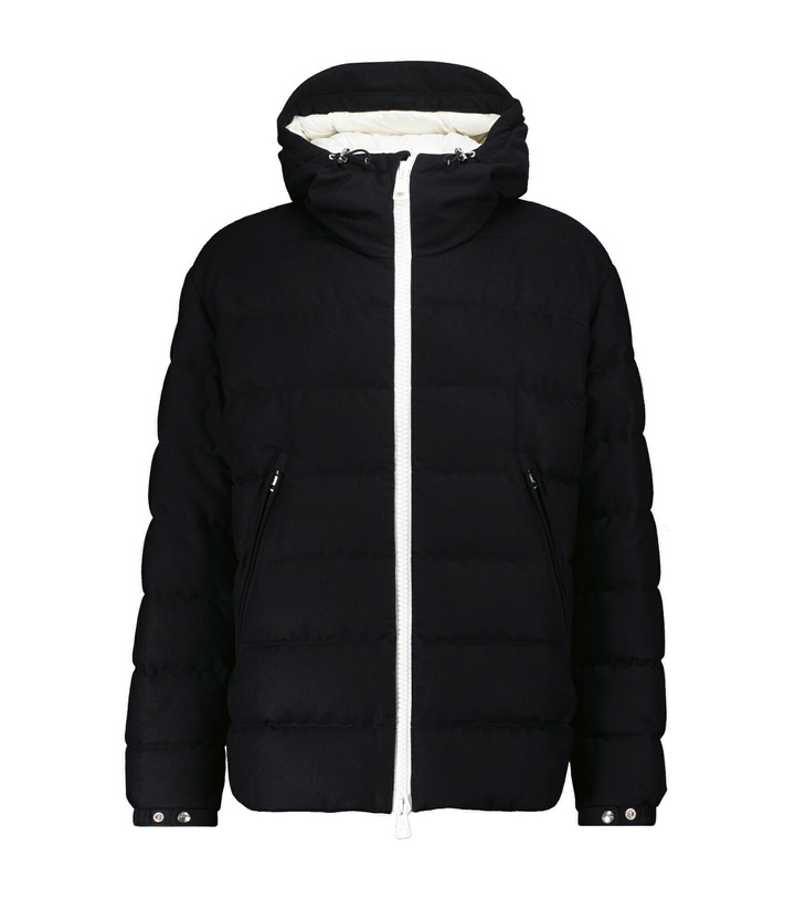 Photo: Moncler - Vabb wool and down jacket