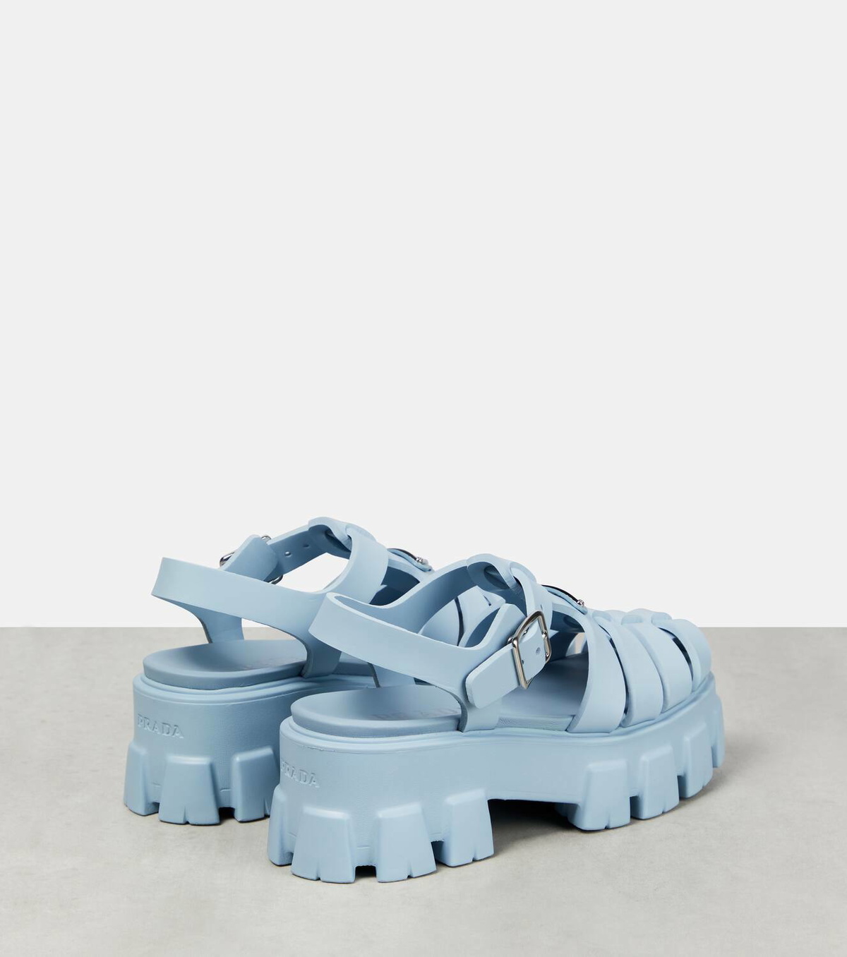 Prada Monolith platformサンダル Prada Monolith platform sandals Prada
