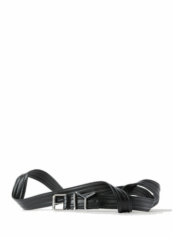 Photo: Y/Project - Wire Y Belt in Black