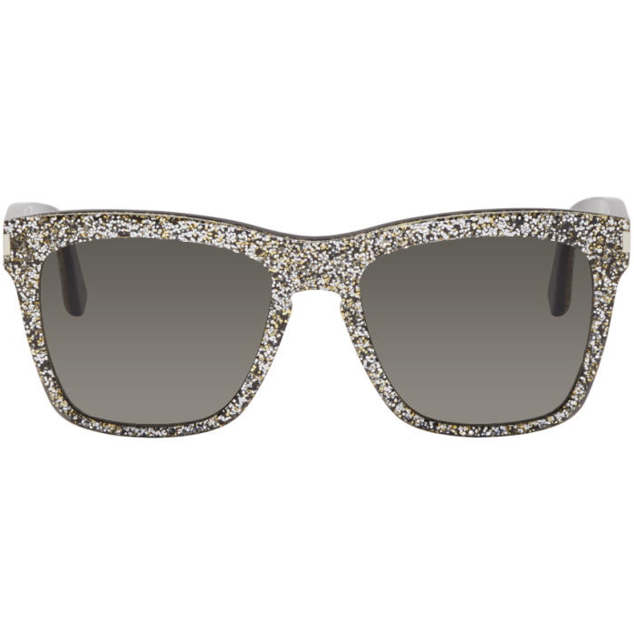 Photo: Saint Laurent Silver SL 137 Devon Sunglasses