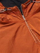 Aries - Spray-Dyed Windcheater Shell Jacket - Orange