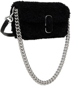 Marc Jacobs Black 'The Mini Faux-Fur' Bag