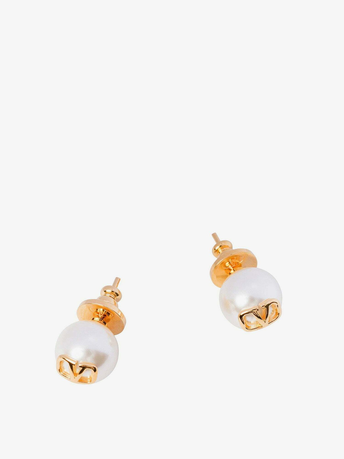 Valentino Garavani - Woman - Oro 18/Crystal Silver Shade - Earring