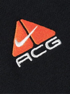 Nike - ACG NRG Logo-Embroidered Cotton-Blend Jersey Hoodie - Black