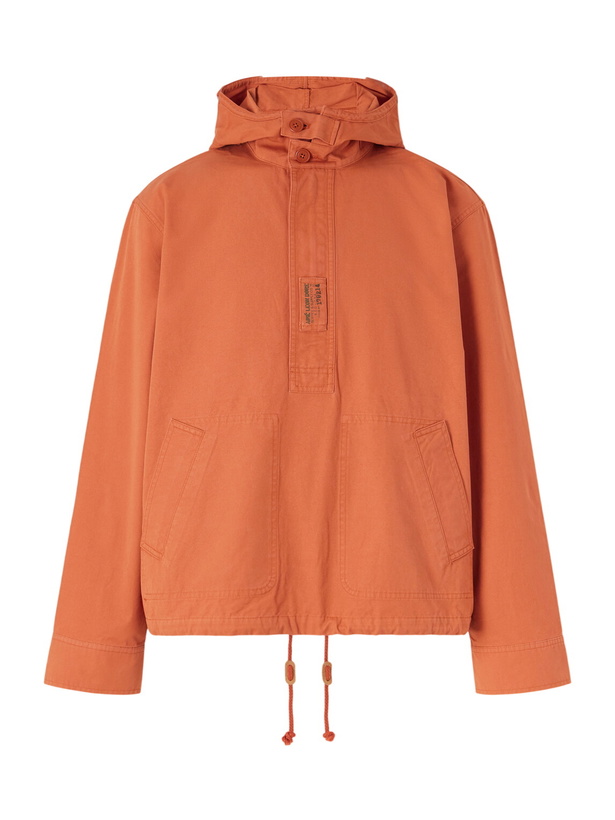 Photo: Aimé Leon Dore - Anorak Cotton Hooded Jacket - Orange