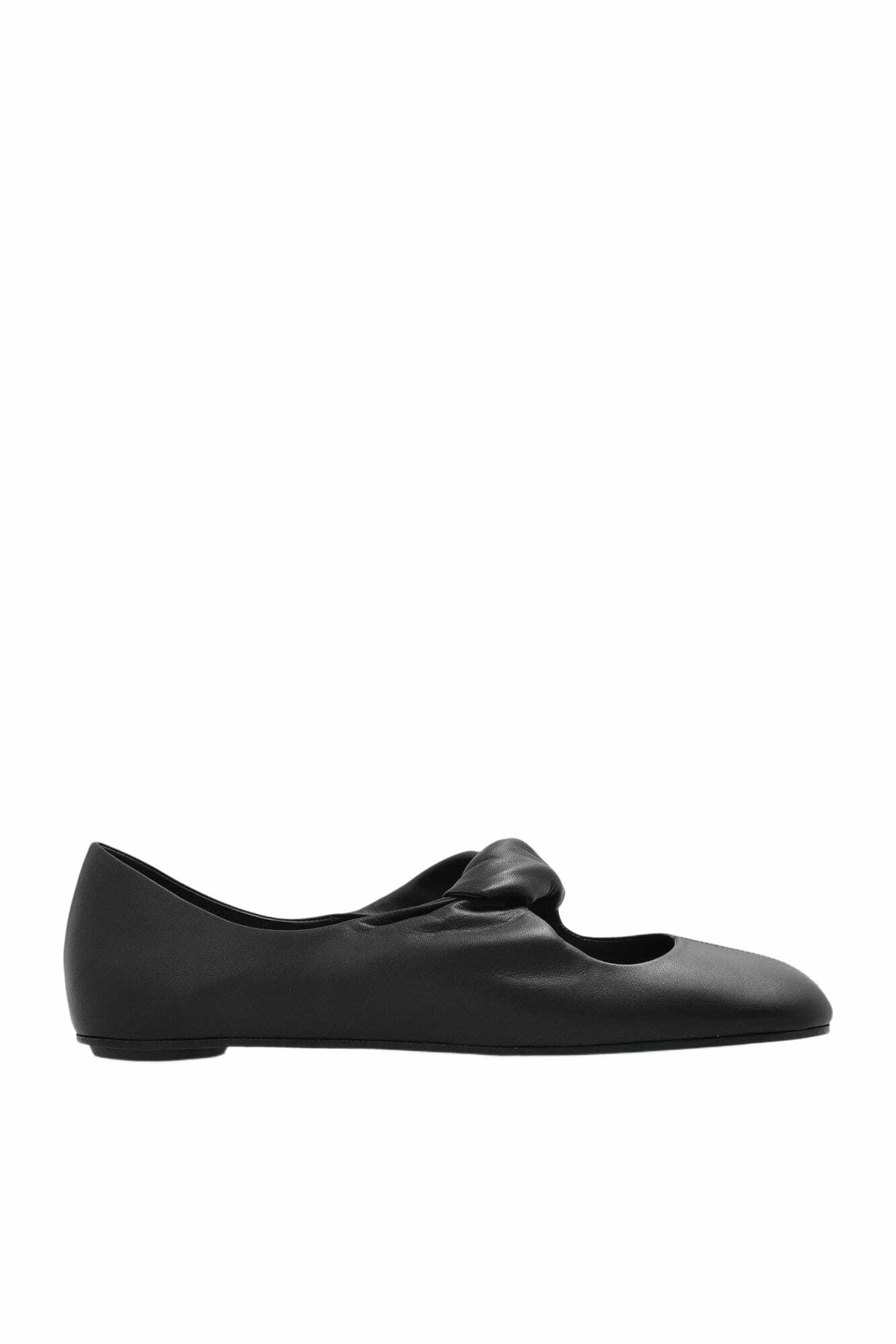 Alexander Mcqueen Armadillo 20 Leather Ballet Pumps