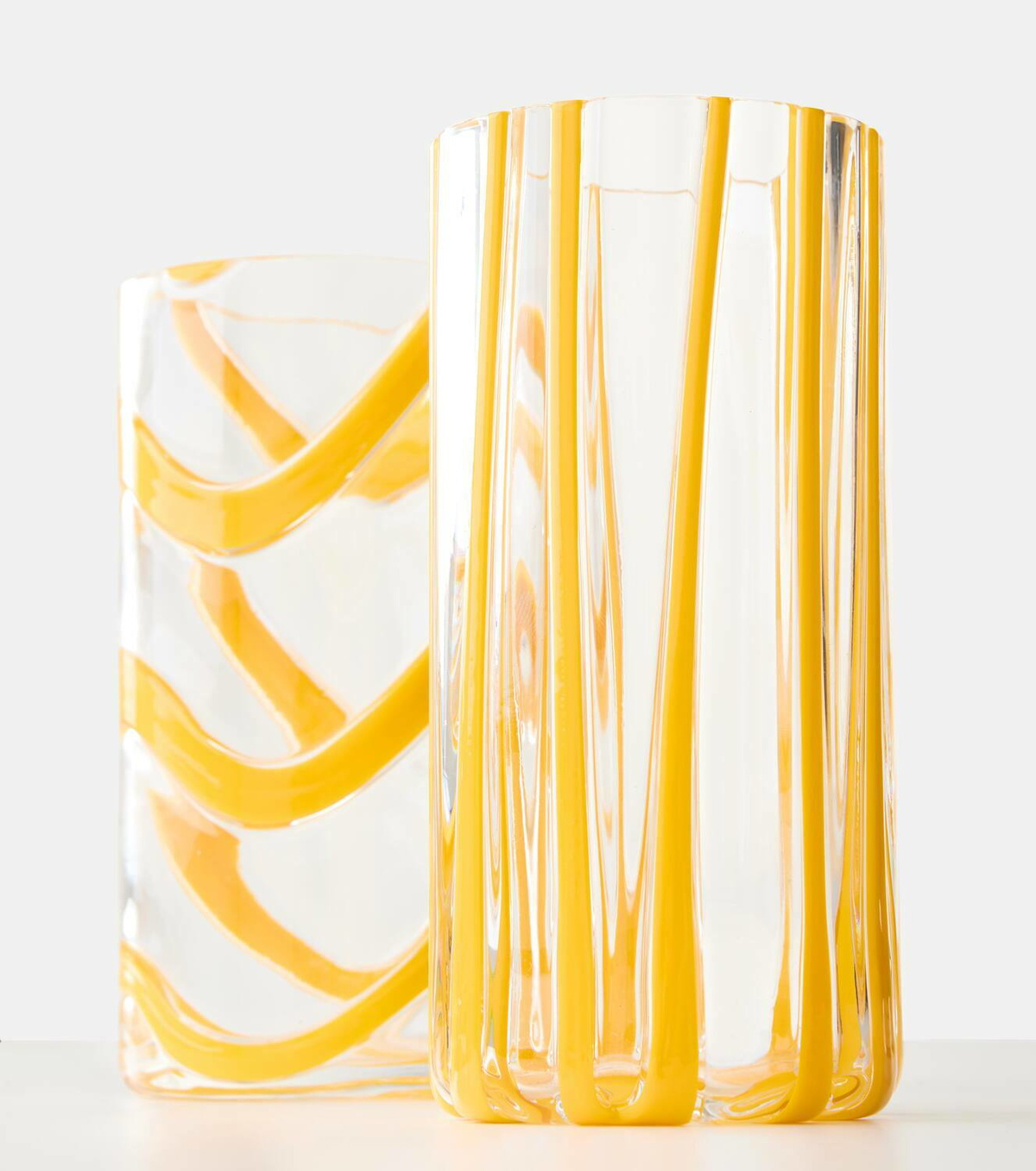 NasonMoretti Cyrcus set of 2 glass highball glasses