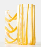 NasonMoretti Cyrcus set of 2 glass highball glasses