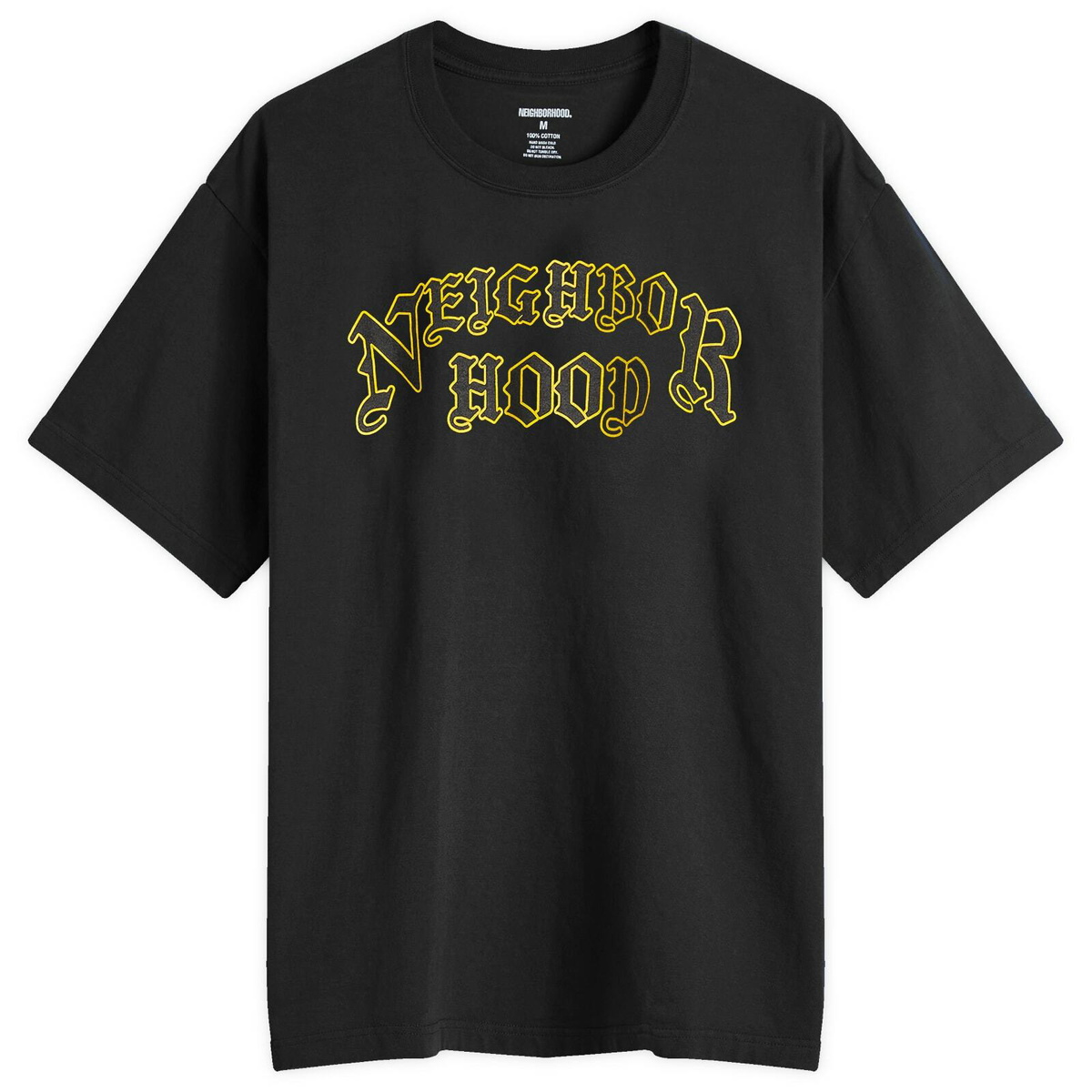 Neighborhood Men's SS-4 T-Shirt in Black Neighborhood