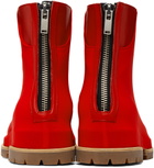 424 Red Marathon Boots