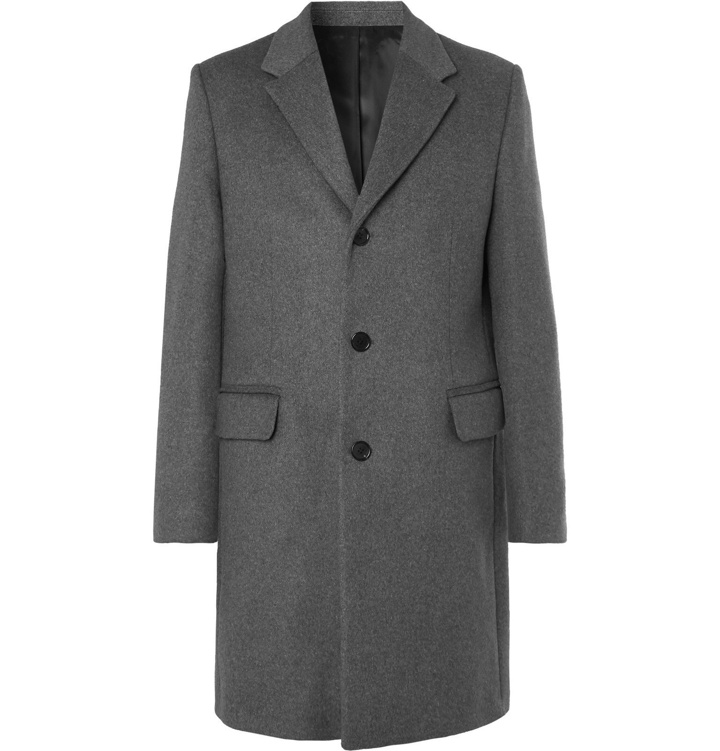 Photo: Acne Studios - Gavin Mélange Wool-Blend Overcoat - Gray