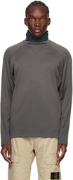 _J.L - A.L_ Black Neck Gathor Turtleneck