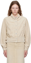 Isabel Marant Etoile Beige Rashane Jacket