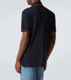 Gucci Double G cotton-blend piqué polo shirt