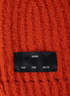 Song for the Mute Oversized Knitted Balaclava