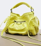 Balenciaga Le City Nano leather top-handle bag