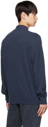 Polo Ralph Lauren Navy Zip-Up Sweatshirt