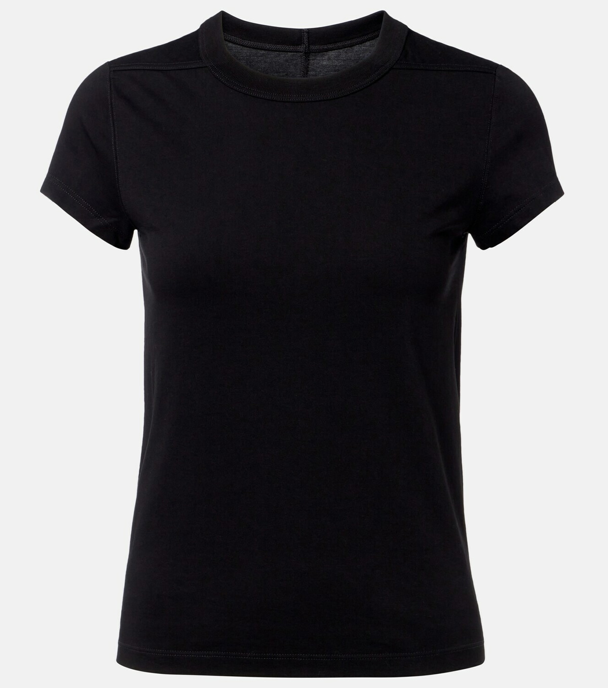 Rick Owens Cropped Level cotton jersey T-shirt