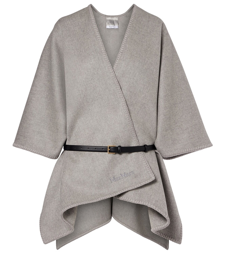 Photo: Max Mara Virgin wool cape