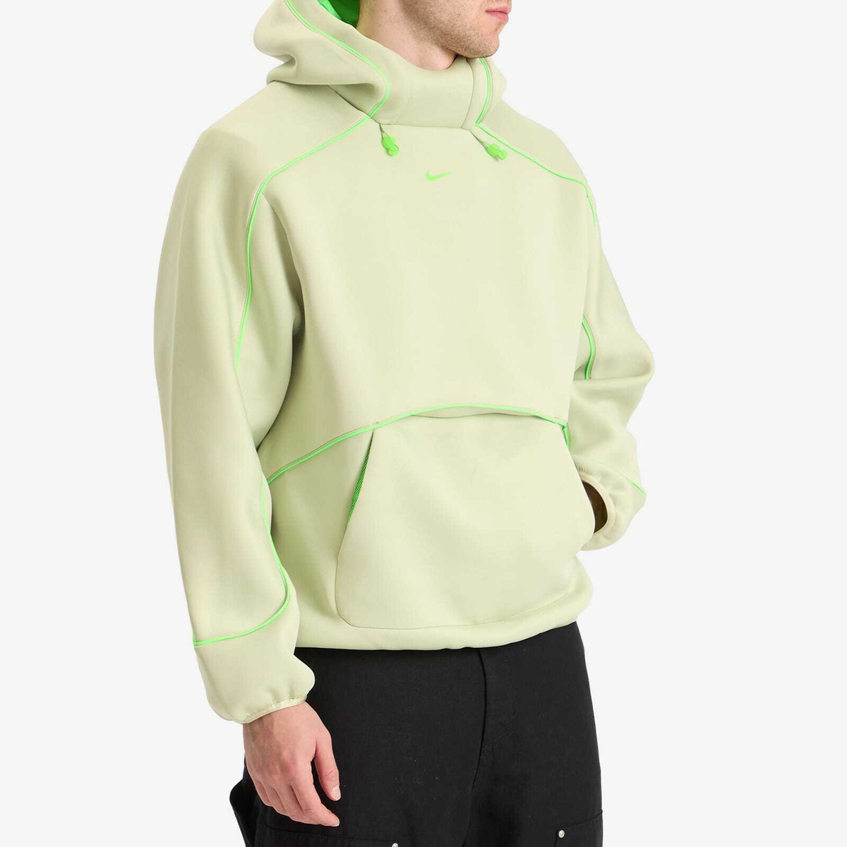 Nike Men's Project F.R.O.G Hoodie in Olive Aura/Green Strike