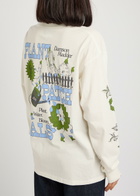 Damson Madder Plant Patch Pals Printed Cotton top Ecru