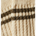 Anonymous Ism 2 Line Pique Rib Crew Sock in Olive