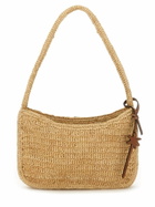 Manebi Raffia Shoulder Bag